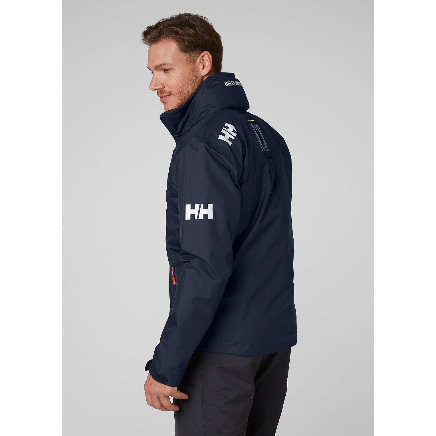 Helly Hansen Crew Hooded Jacket (597) - Image 3
