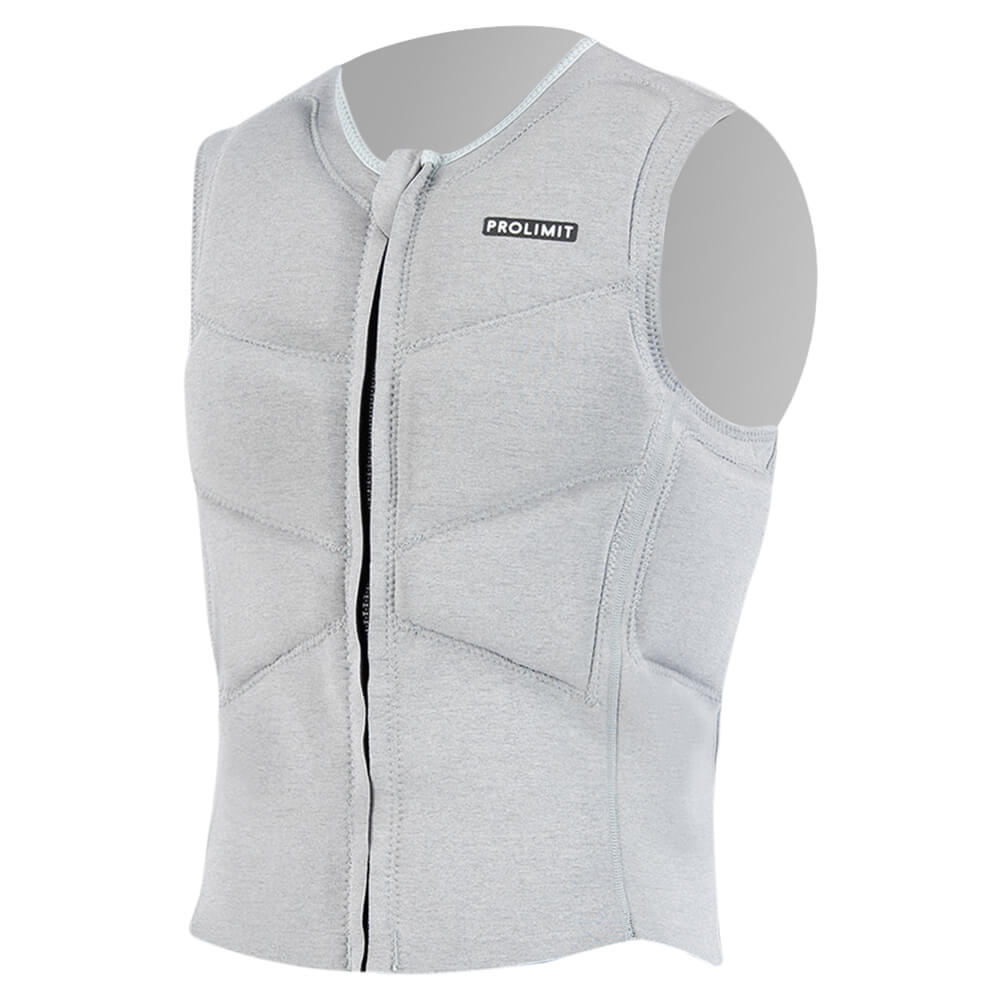 Prolimit Mercury Stretch Vest Half Padded Frontzip (Grey) - Image 2