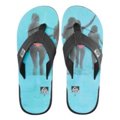 Reef HT Prints Black Blue Pink