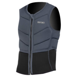 Prolimit Fusion Slider Vest Half Padded Front Zip (Black/Grey)