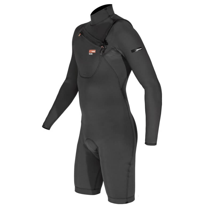 RRD Celsius Chest Zip 3/2 Shorty Long Sleeve 2024 (Grey)