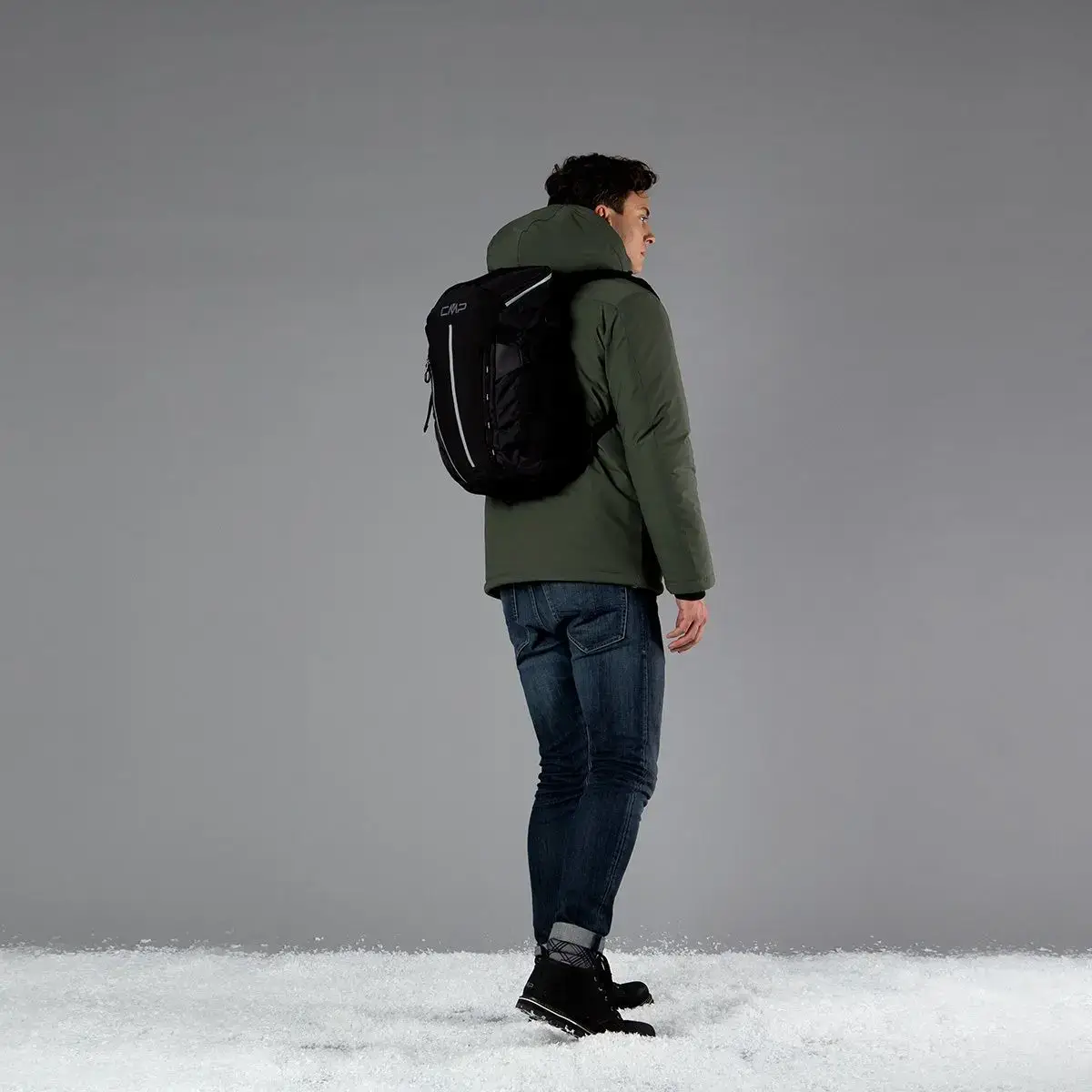 Campagnolo Man Snaps Hood Jacket (E319) - Image 8