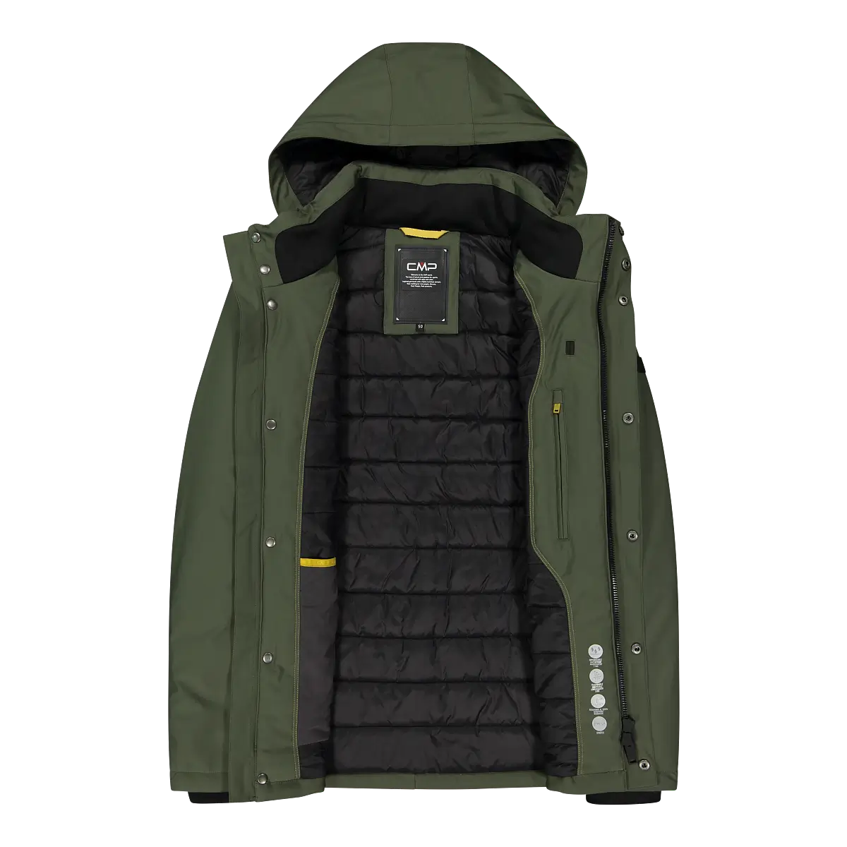 Campagnolo Man Snaps Hood Jacket (E319) - Image 4