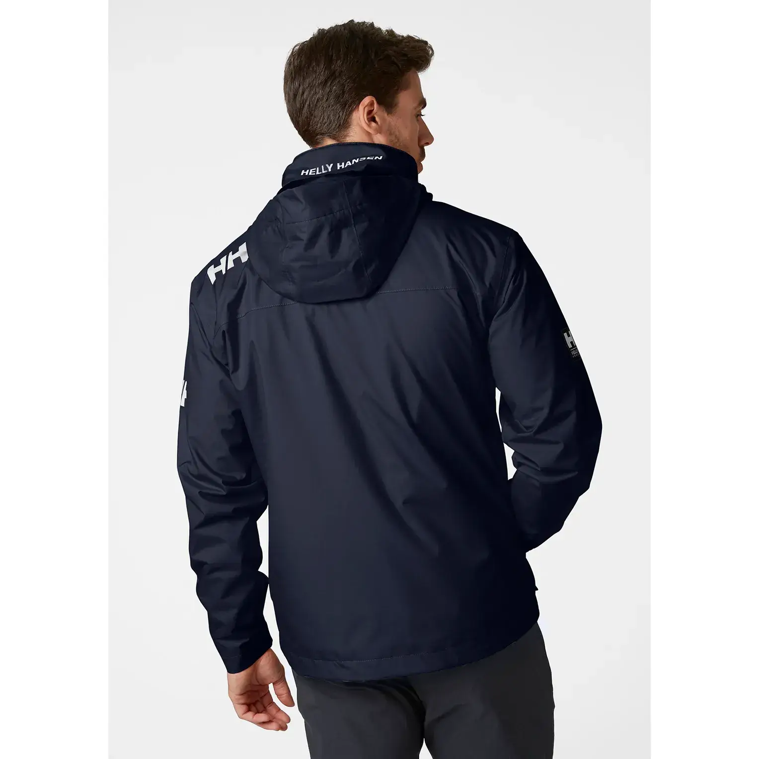 Helly Hansen Crew Hooded Midlayer Jacket (597) - Image 2