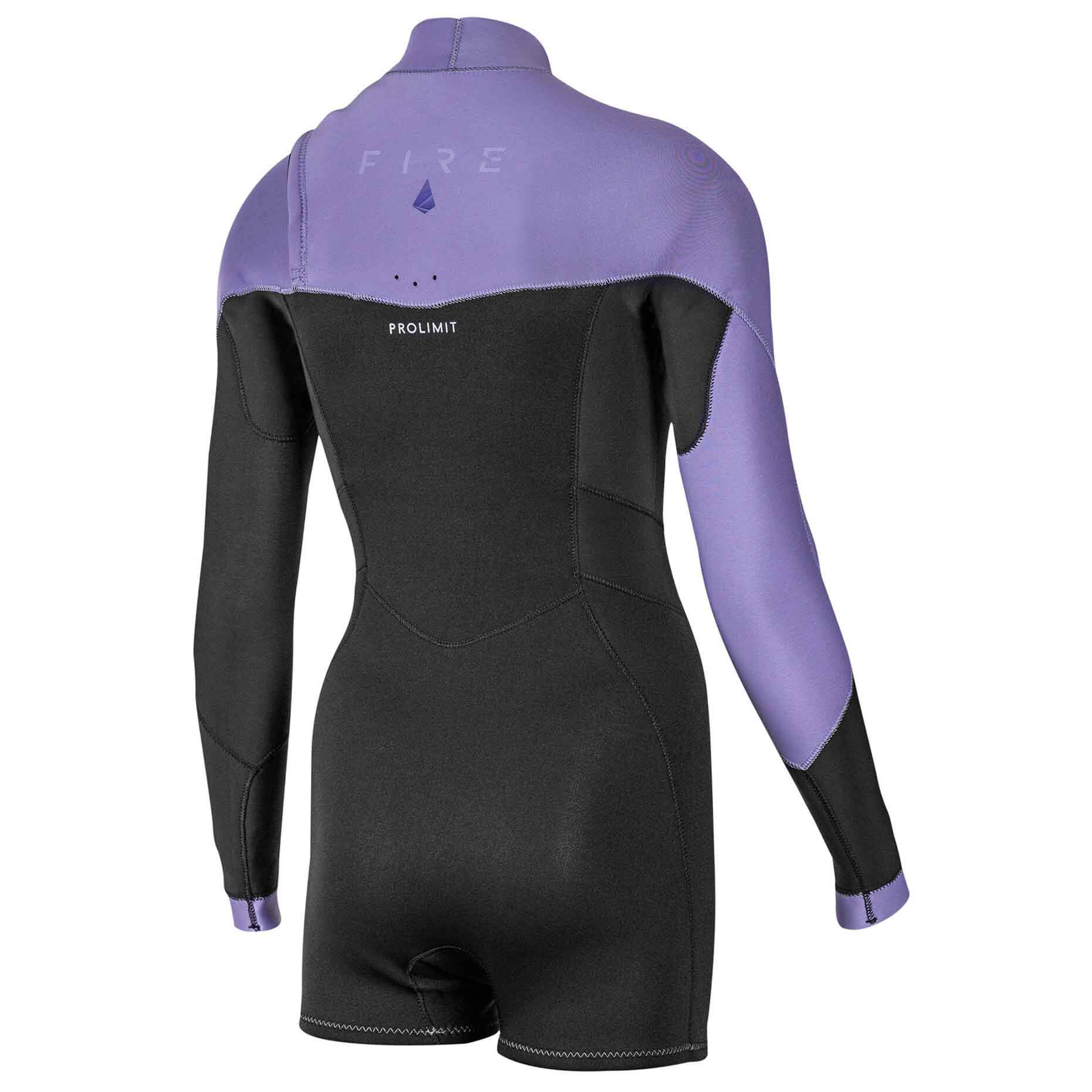 Prolimit Fire Sunset Shorty 3/2 Frontzip Free-X (Lavender/Black) - Image 3