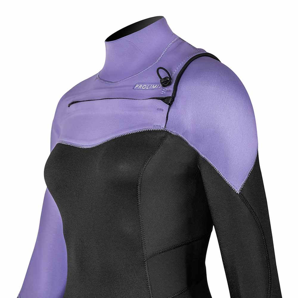 Prolimit Fire Sunset Shorty 3/2 Frontzip Free-X (Lavender/Black) - Image 4