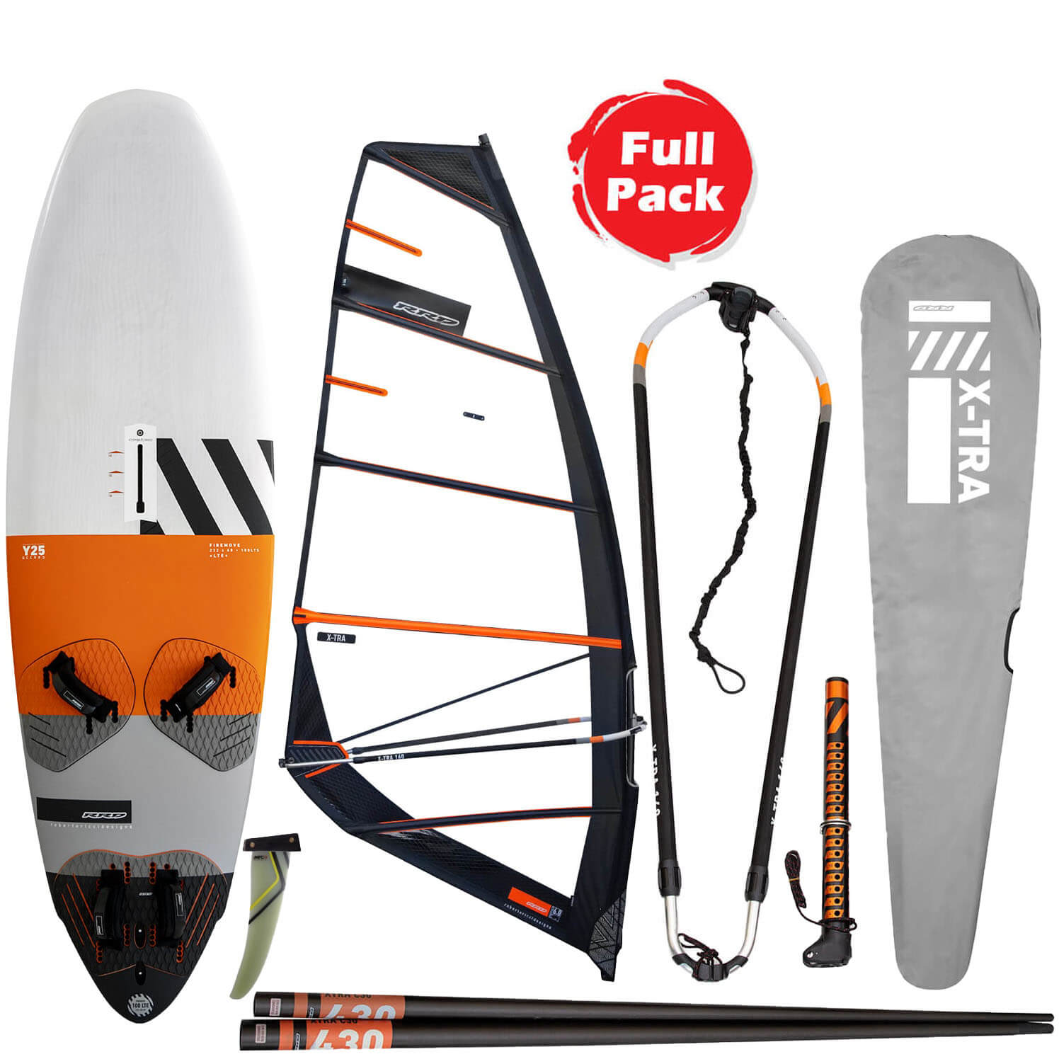 RRD Windsurfing Advanced Freeride Complete Set (LTE)