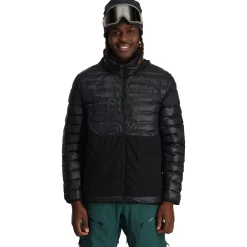 Spyder Sanction Hooded Down Jacket (Black)