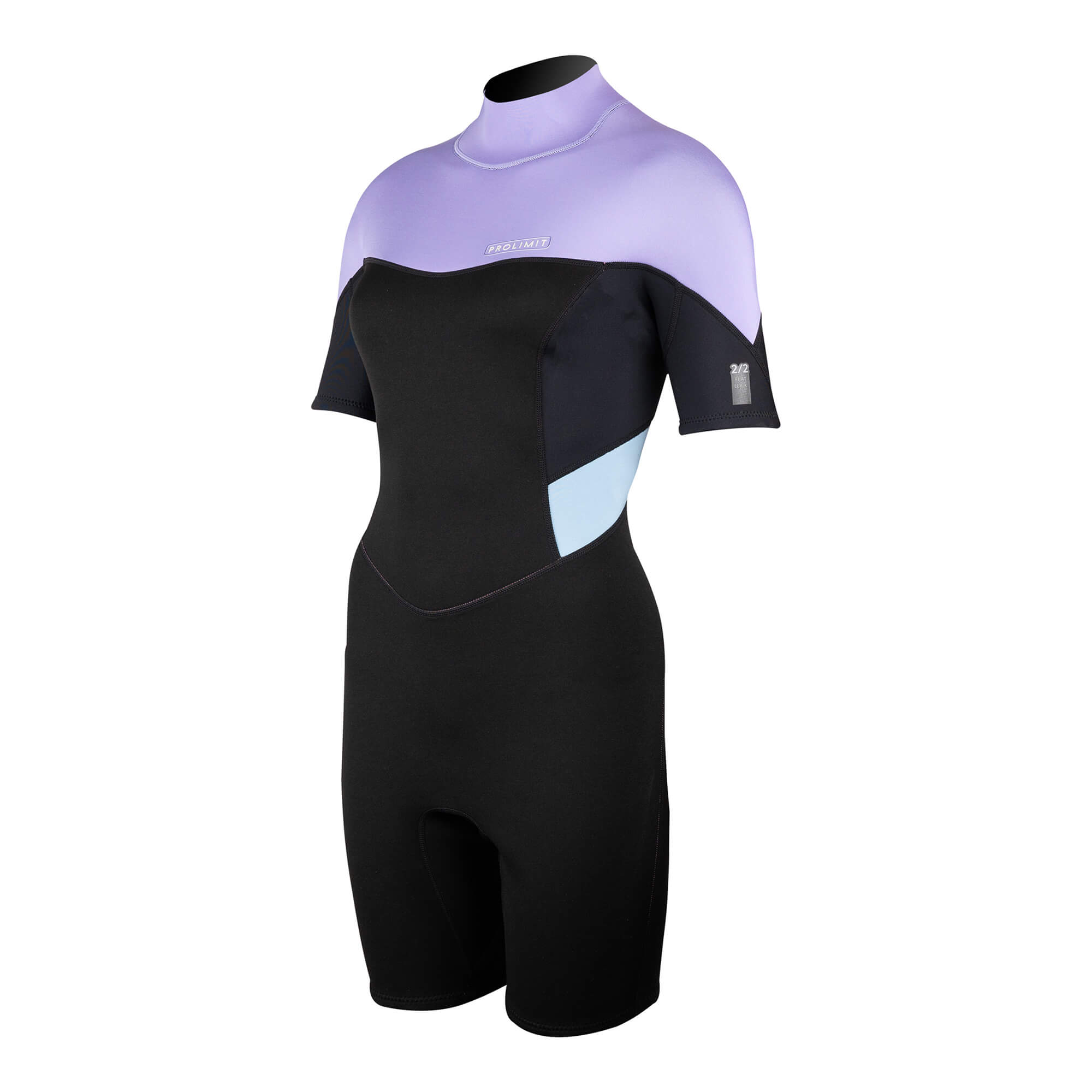 Prolimit Fire Shorty 2/2 Backzip 2024 (Lavender/Black) - Image 2