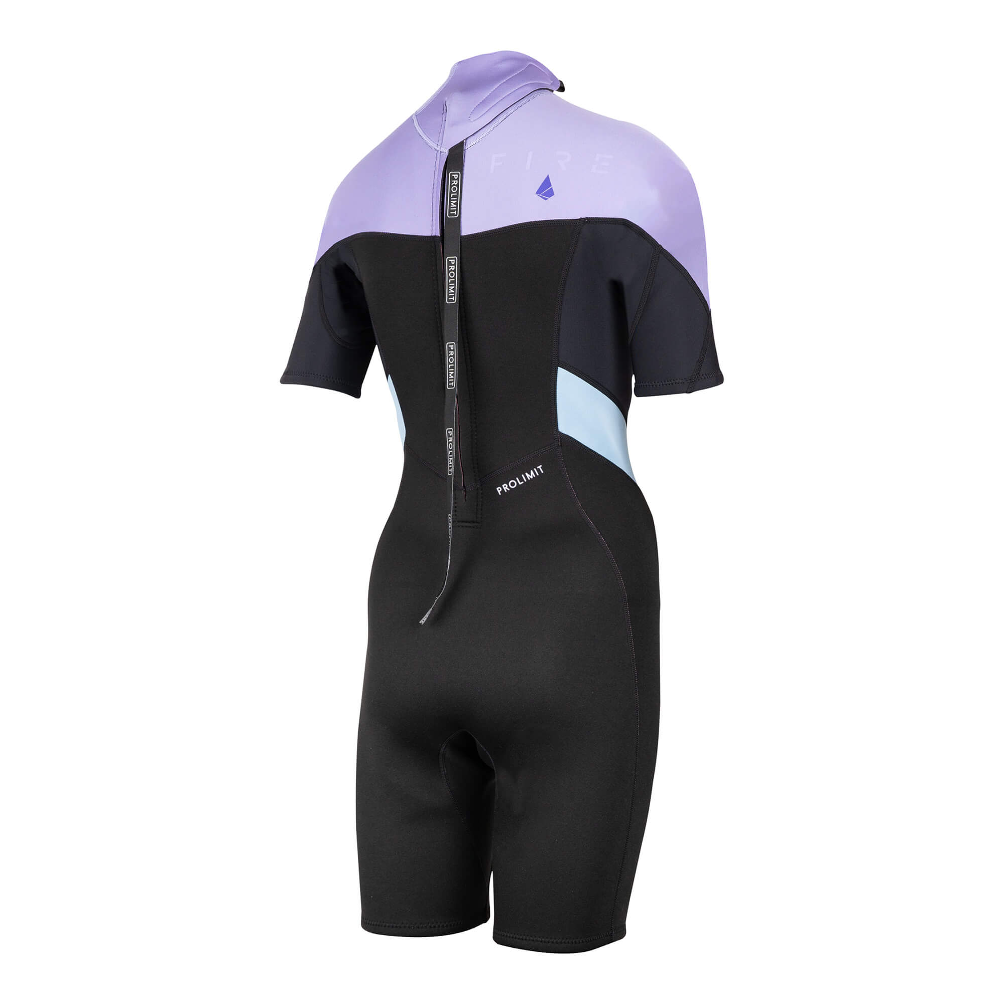 Prolimit Fire Shorty 2/2 Backzip 2024 (Lavender/Black) - Image 3