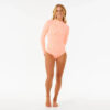 Rip Curl Sun Chaser Long Sleeve Surf Suit (Coral)